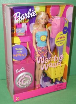 Mattel - Barbie - Wash 'n Wear - Caucasian - Doll